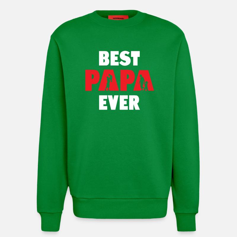 Bester Papa aller Zeiten - Sweatshirt - made by SPREAD  - City Green