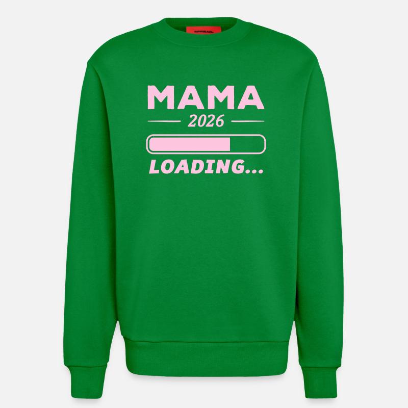 Mama 2026 Loading... - Sweatshirt - made by SPREAD  - City Green
