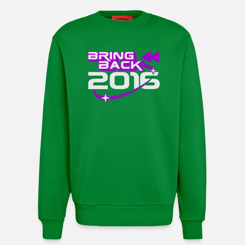 Bring Back 2016 Throwback Internet Nostalgia - Sweatshirt - made by SPREAD  - City Green