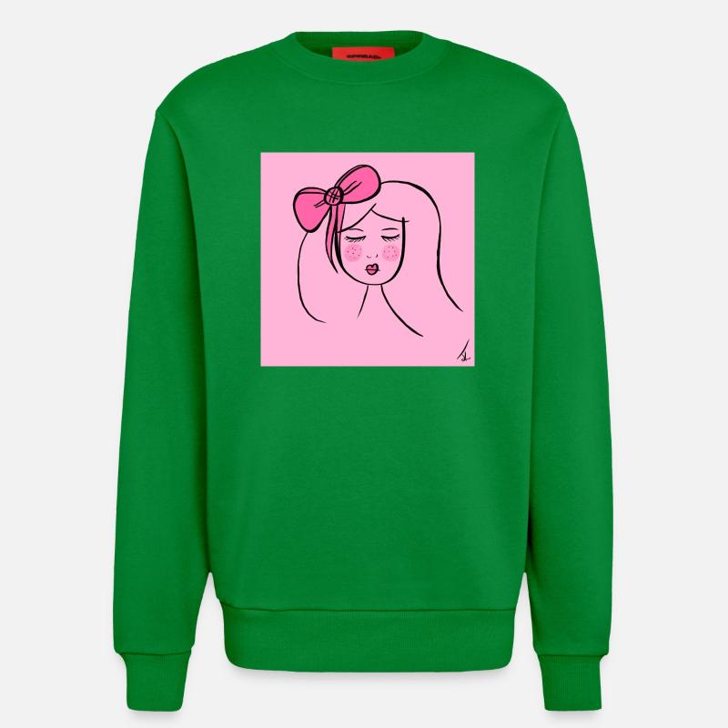 Mädchen Pink - Sweatshirt - made by SPREAD  - City Green