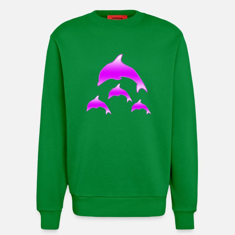 Delfine - Sweatshirt - made by SPREAD  - City Green