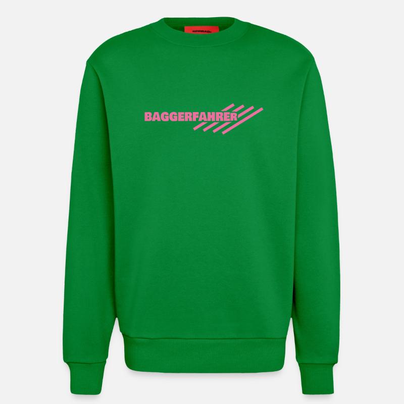 Beruf Baggerfahrer - Sweatshirt - made by SPREAD  - City Green