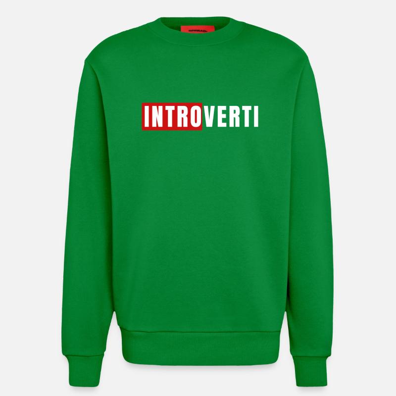 Introvertierter - Sweatshirt - made by SPREAD  - City Green