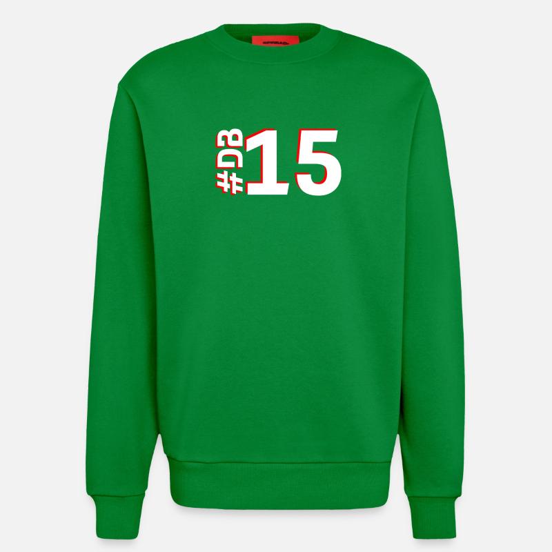 DB15-KARTON - Sweatshirt - made by SPREAD  - City Green
