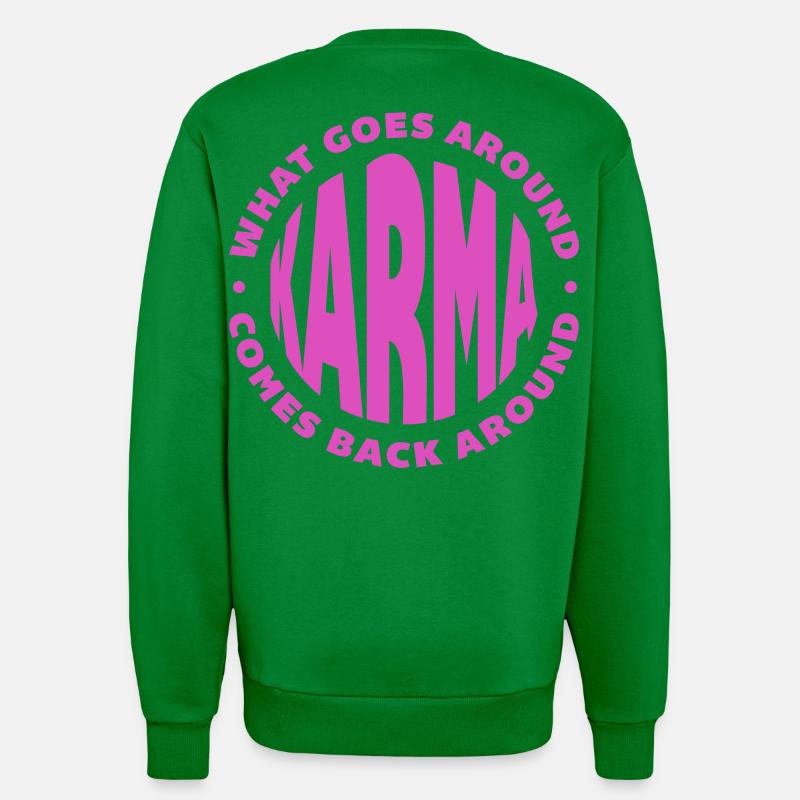 karma - Sweat bio décontracté fabriqué en UE - City Green