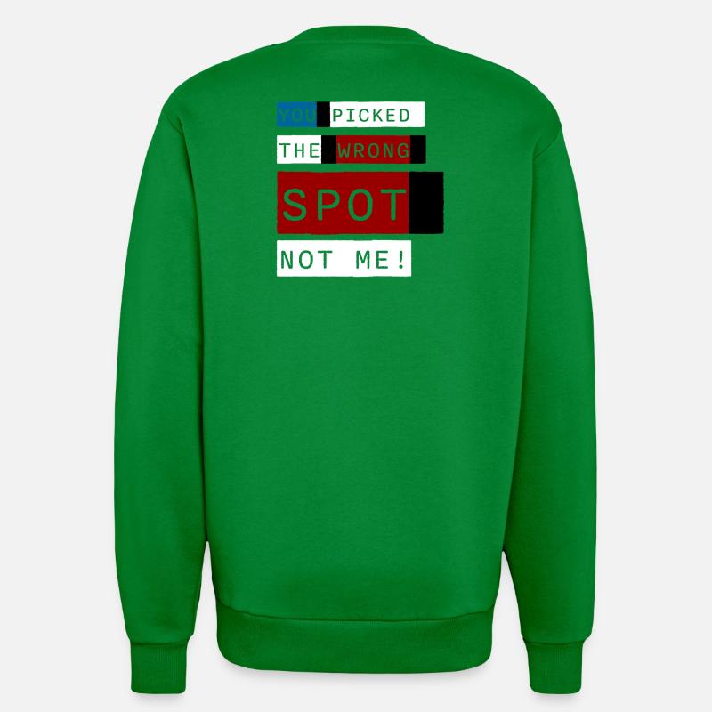 Wrong Spot – Konzertausgabe - Sweatshirt - made by SPREAD  - City Green