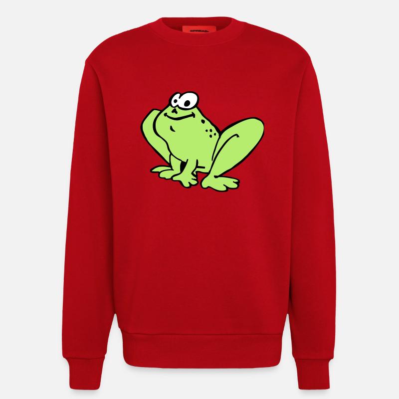 Toad - Sweatshirt - made by SPREAD  - red