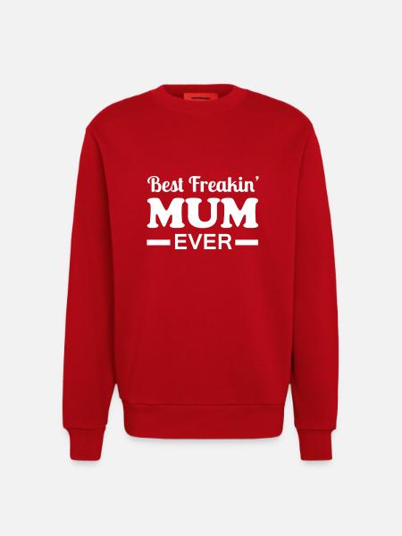 Mum - Sweatshirt - made by SPREAD  - red