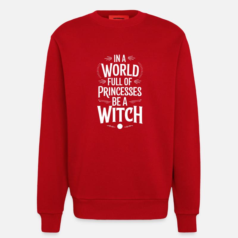Sei anders, sei magisch! - Sweatshirt - made by SPREAD  - Rot