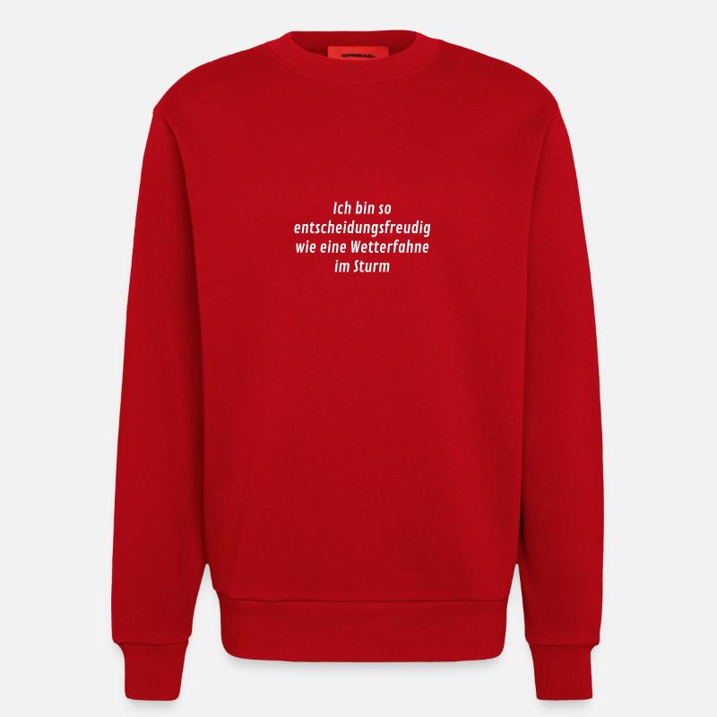 Group 23 - Sweatshirt - made by SPREAD  - Rot