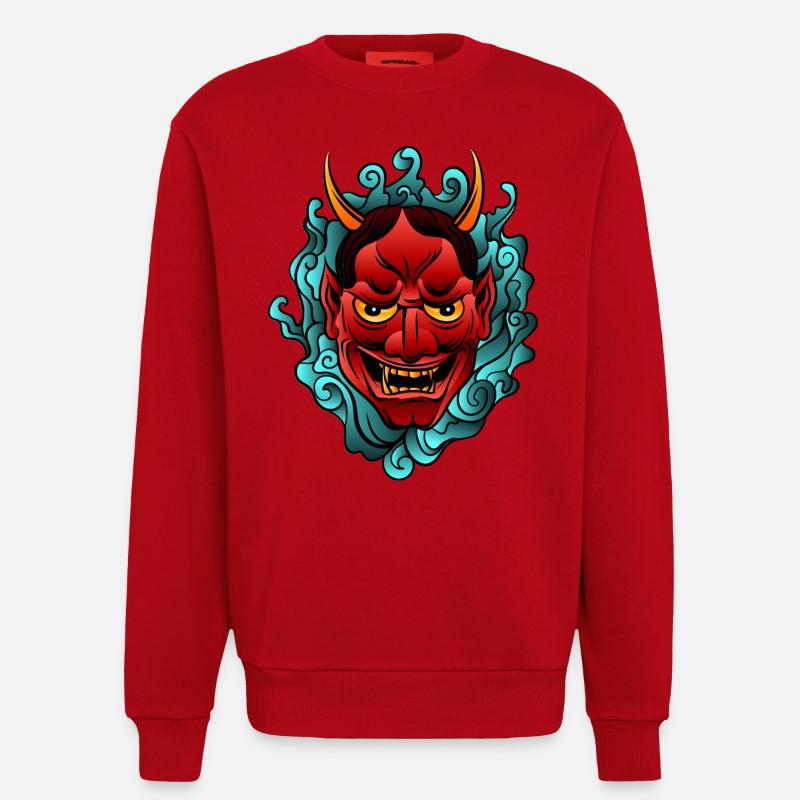 Teufel - Sweatshirt - made by SPREAD  - Rot