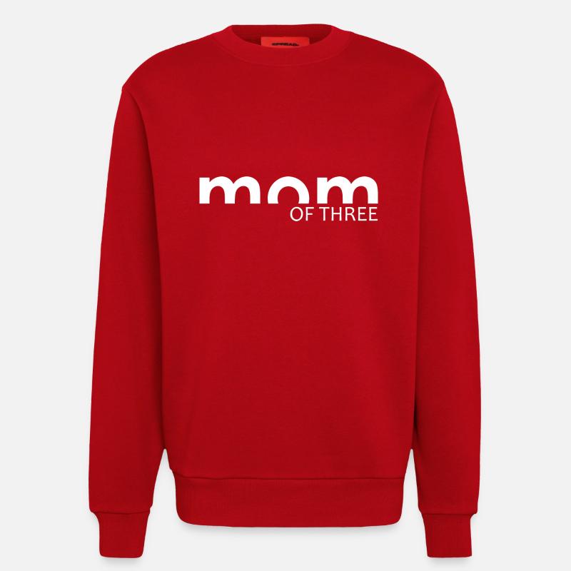 Mutter eines Kindes - MAMAN - Sweatshirt - made by SPREAD  - Rot