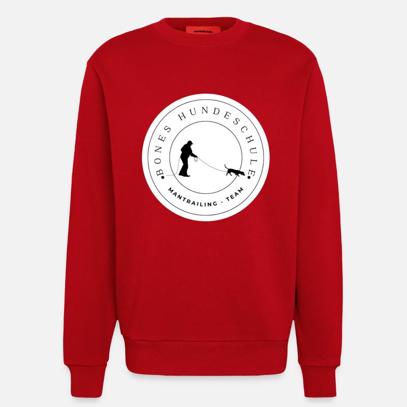 Mantrailing Team - Sweatshirt - made by SPREAD  - Rot