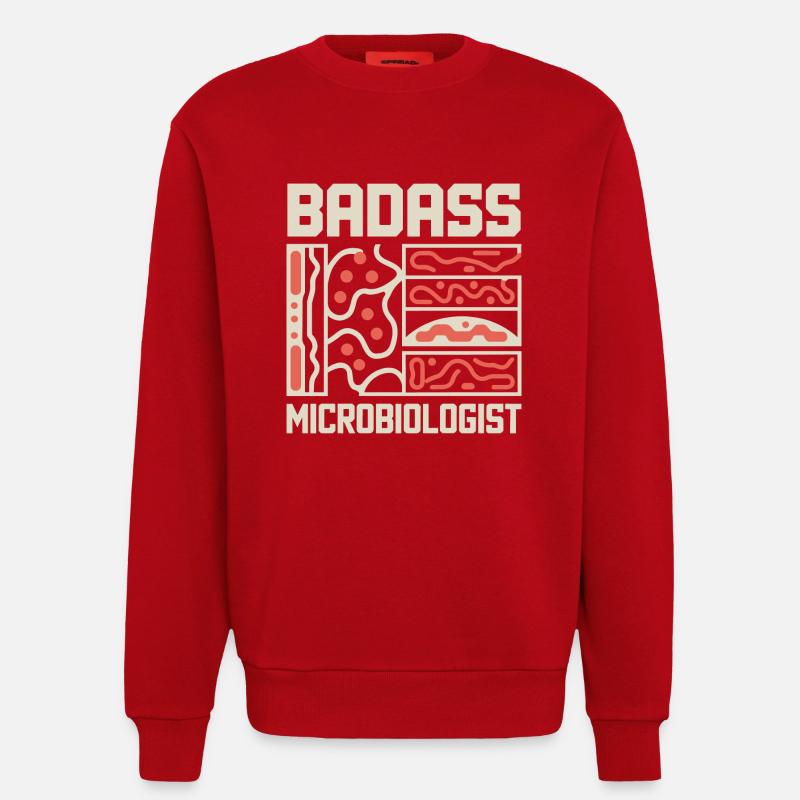 Wissenschaft mit Leidenschaft - Sweatshirt - made by SPREAD - Rot