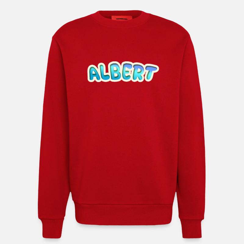 Albert als Beruf - Sweatshirt - made by SPREAD  - Rot