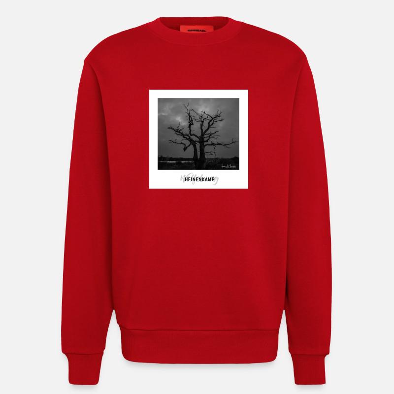 Wolfsburger Baum im Heinenkamp - Sweatshirt - made by SPREAD  - Rot