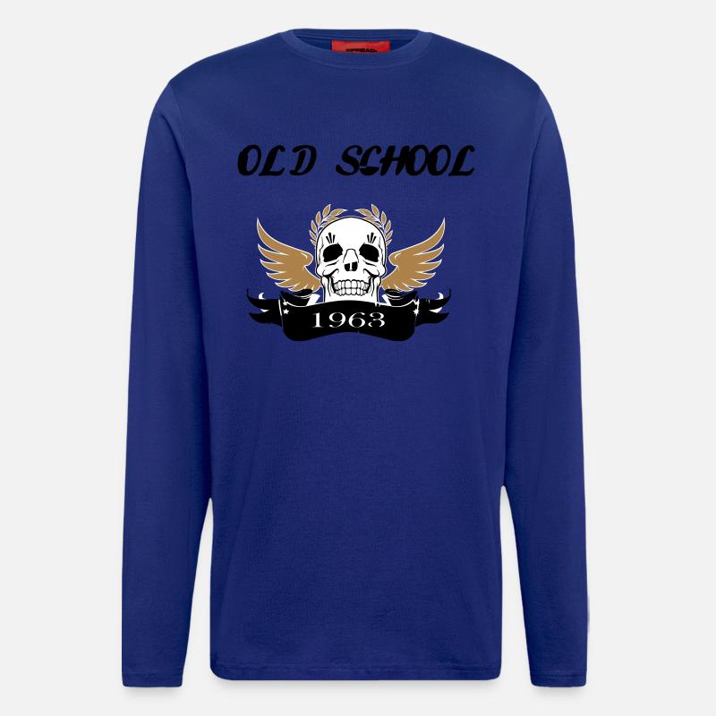 old school1963 - Langarmshirt - made by SPREAD  - Iconic Blue