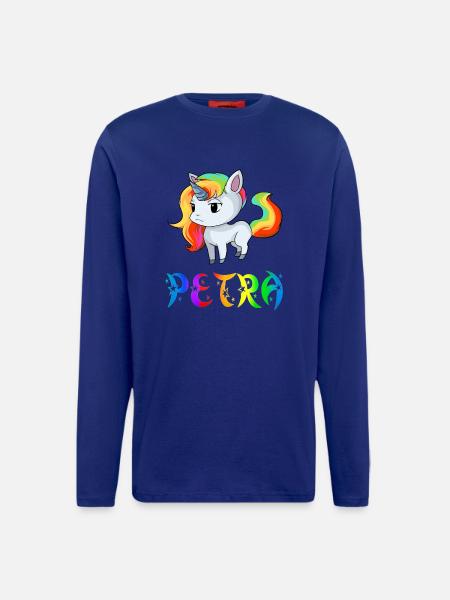 Einhorn Petra - Langarmshirt - made by SPREAD  - Iconic Blue