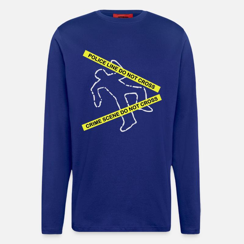Tatort-Set - Langarmshirt - made by SPREAD - Iconic Blue
