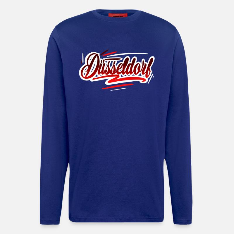 Düsseldorf - Langarmshirt - made by SPREAD  - Iconic Blue