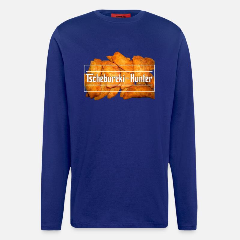 Tchbureki-Hunter - Manches longues bio décontracté fabriqué en UE - Iconic Blue