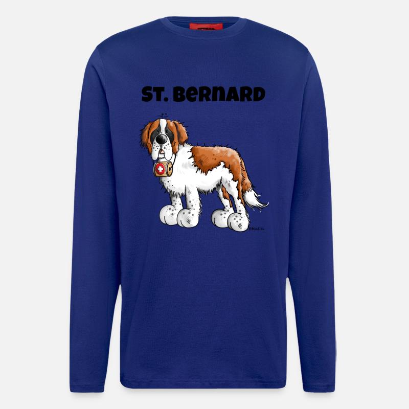 Saint Bernard - Longsleeve - made by SPREAD  - Iconic Blue