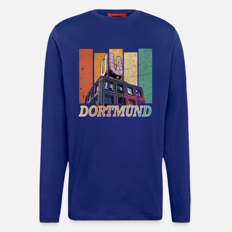 Dortmund - Langarmshirt - made by SPREAD  - Iconic Blue