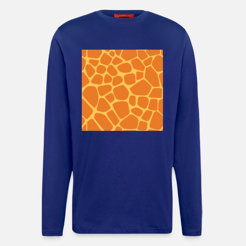 Giraffe Pattern - Longsleeve - made by SPREAD  - Iconic Blue