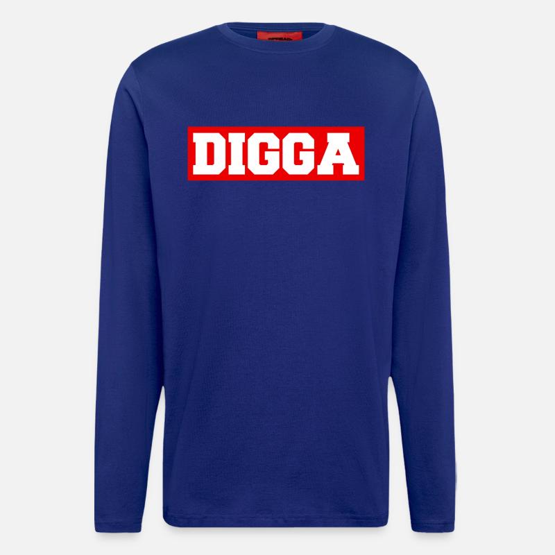 Digga - Langarmshirt - made by SPREAD  - Iconic Blue