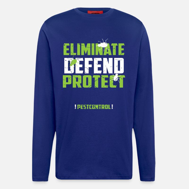 Exterminator - Longsleeve - made by SPREAD - Iconic Blue