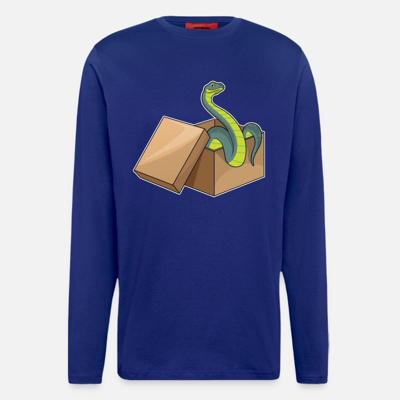 Snake Box - Longsleeve - made by SPREAD - Iconic Blue