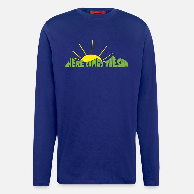 Here comes the sun! - Longsleeve - made by SPREAD  - Iconic Blue