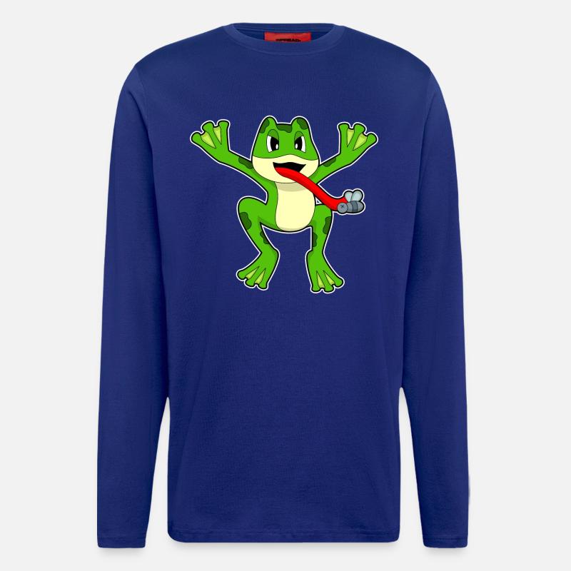 Frog fly - Longsleeve - made by SPREAD - Iconic Blue