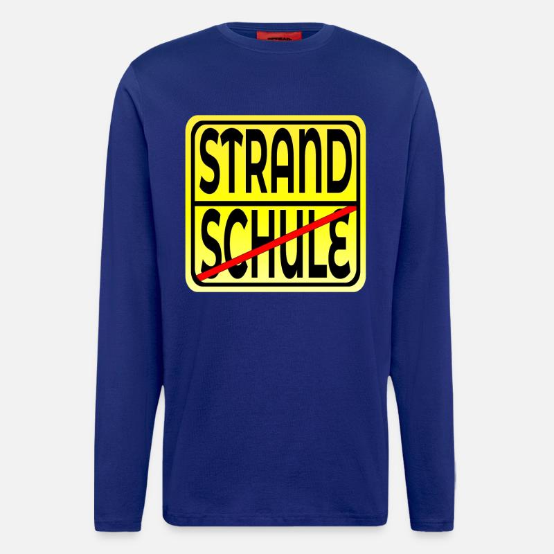 SCHULE ABSCHLUSS FERIENBEGINN - Langarmshirt - made by SPREAD  - Iconic Blue