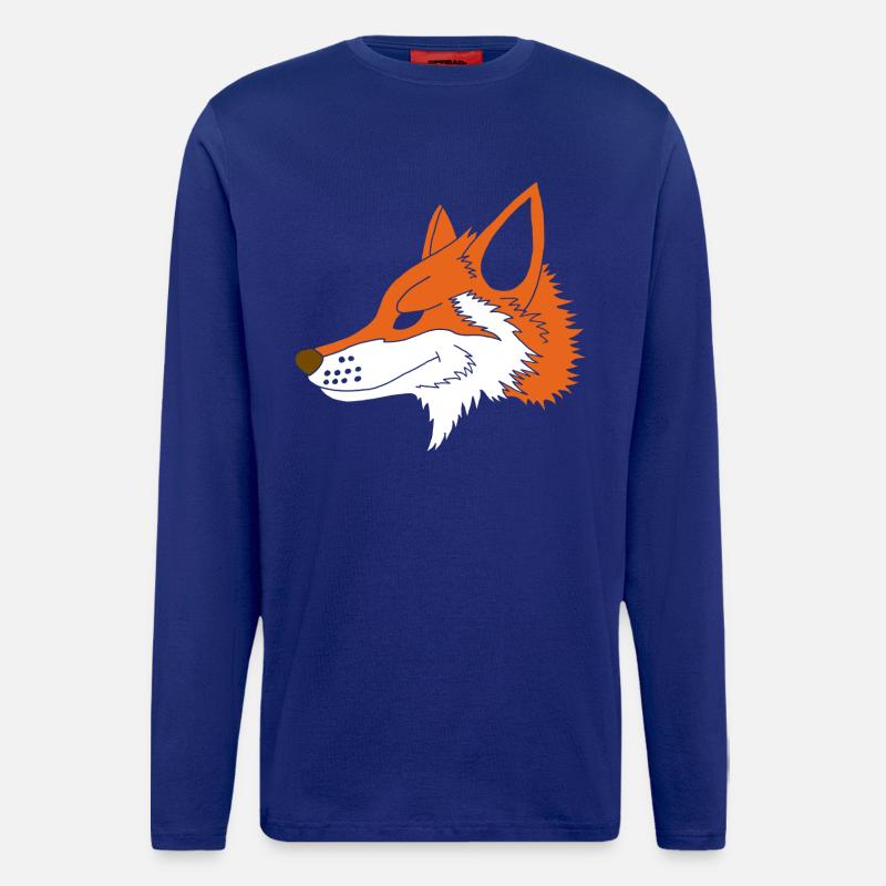 Cunning as a fox - Longsleeve - made by SPREAD  - Iconic Blue