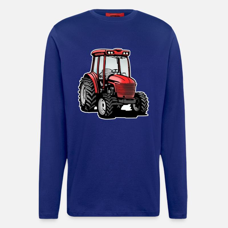 Traktor / tractor - Longsleeve - made by SPREAD  - Iconic Blue