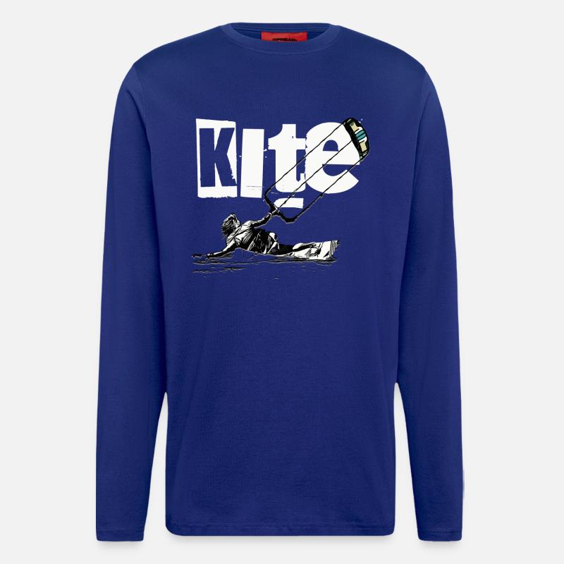 Kite - Langarmshirt - made by SPREAD - Iconic Blue