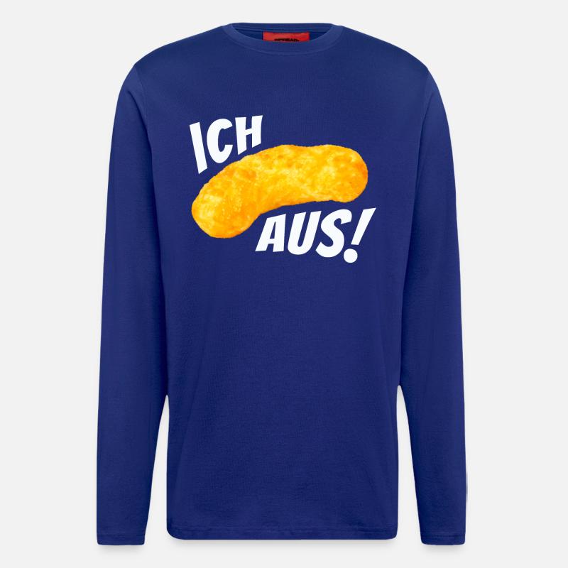 Ich flip aus! - Erdnussflip Peanut - Langarmshirt - made by SPREAD  - Iconic Blue
