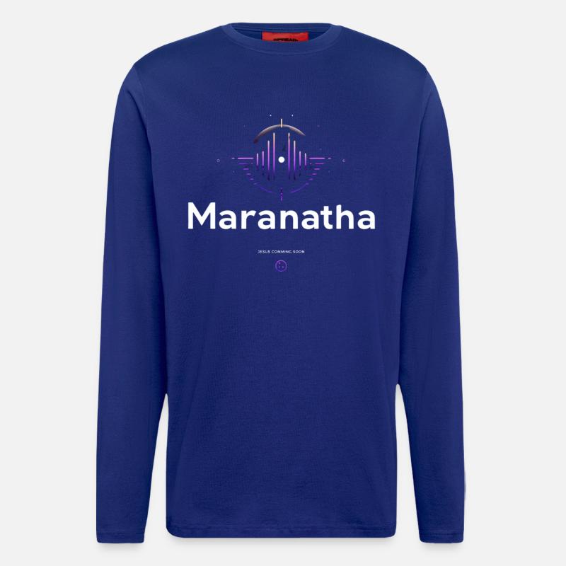Maranatha Worship Wave - Longsleeve - made by SPREAD  - Iconic Blue