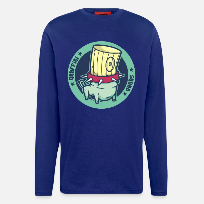 Graffiti Squad 11 - Longsleeve - made by SPREAD  - Iconic Blue