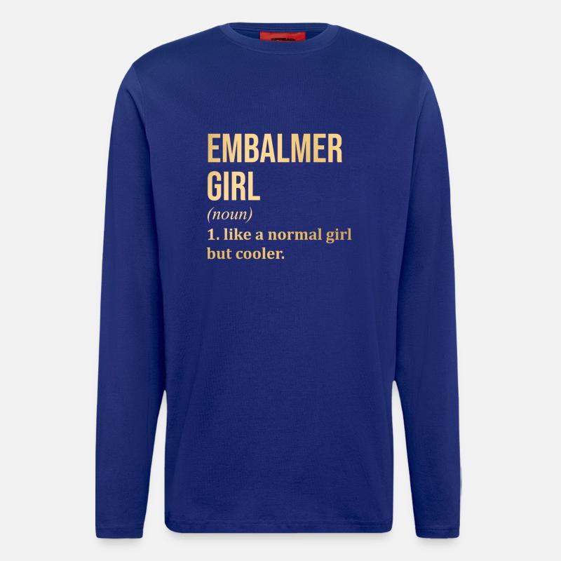 Einbalsamierer - Langarmshirt - made by SPREAD  - Iconic Blue