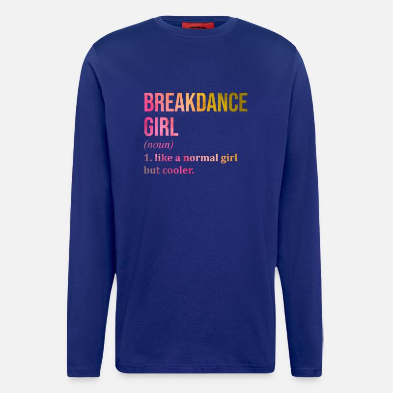 Breakdance - Langarmshirt - made by SPREAD  - Iconic Blue