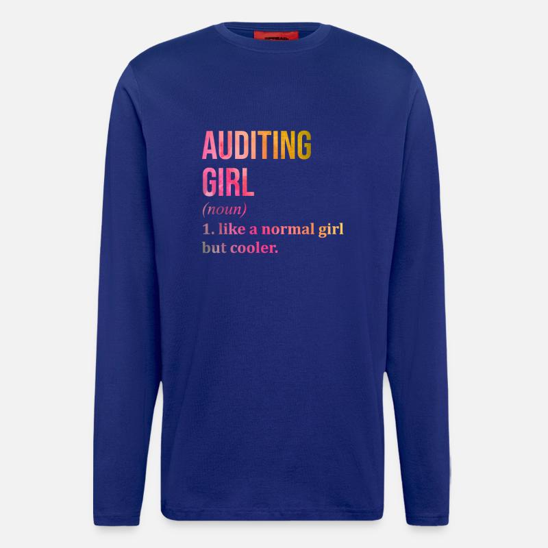 Rechnungsprüfer - Langarmshirt - made by SPREAD  - Iconic Blue