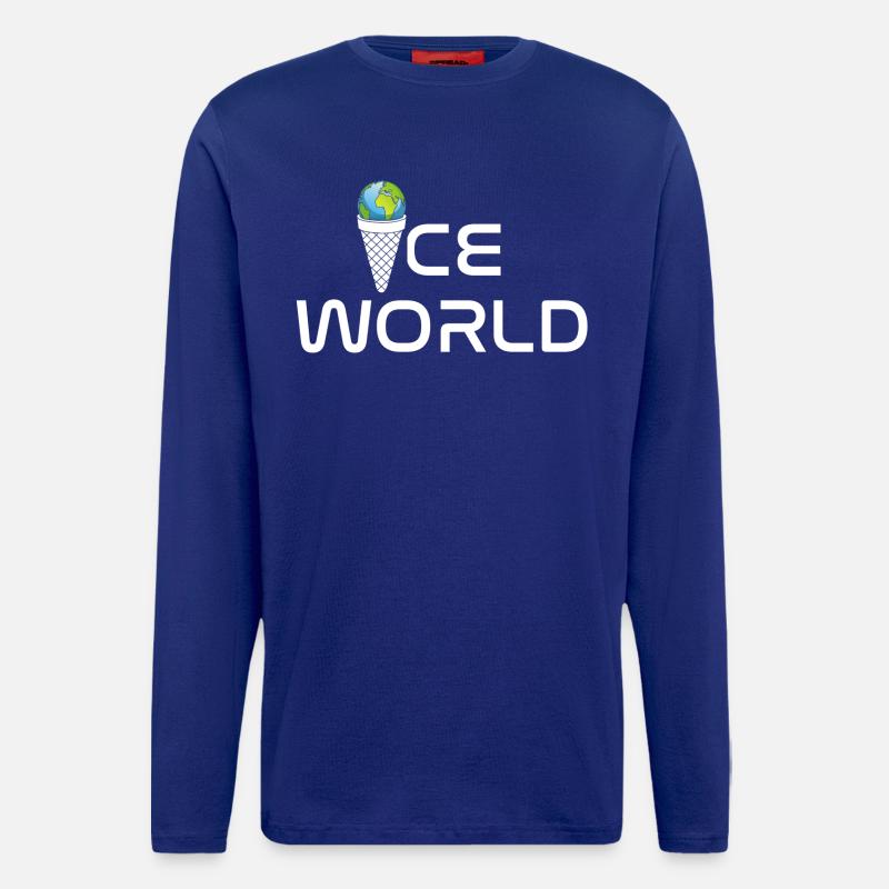 Eiswelt - Langarmshirt - made by SPREAD  - Iconic Blue