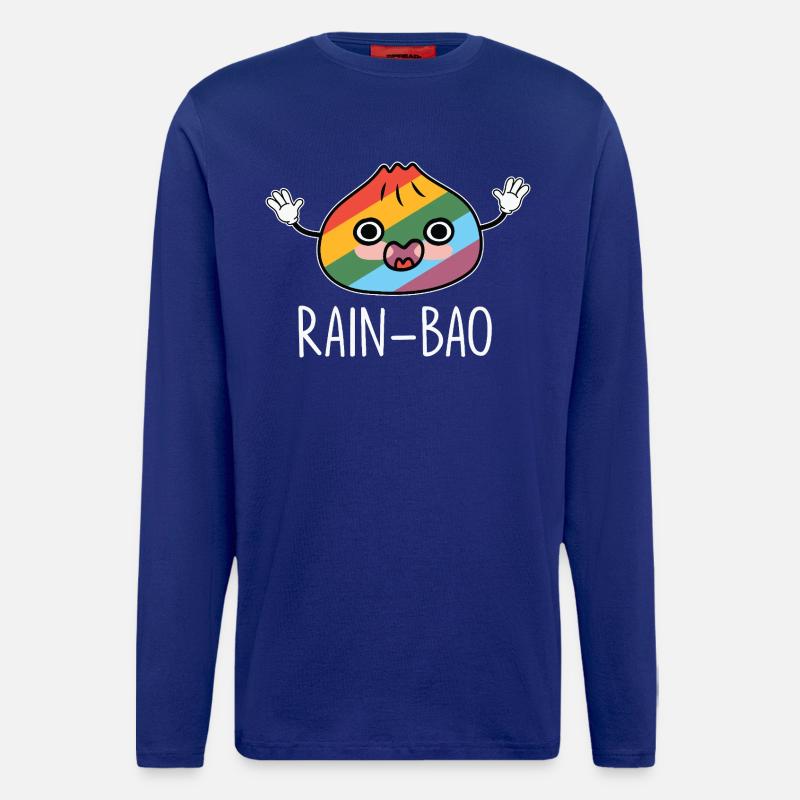 Regen-Bao Potion Glück vielfarbig - Langarmshirt - made by SPREAD  - Iconic Blue