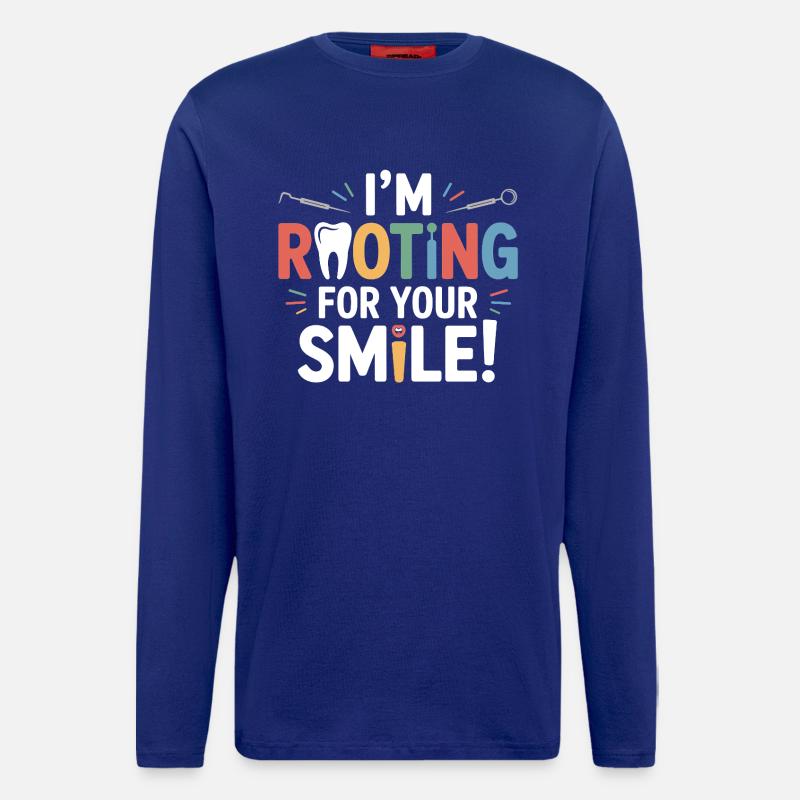  Dental Articulator Tech Design  - Longsleeve - made by SPREAD  - Iconic Blue