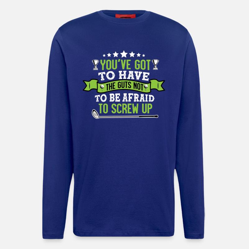 Golf - Langarmshirt - made by SPREAD  - Iconic Blue