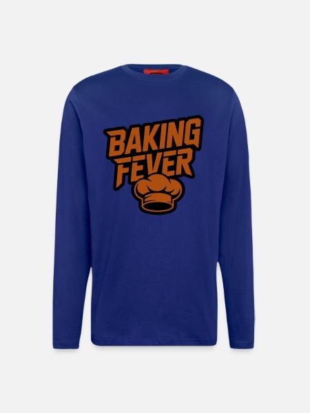 Backfieber Chefmotiv - Longsleeve - made by SPREAD - Iconic Blue