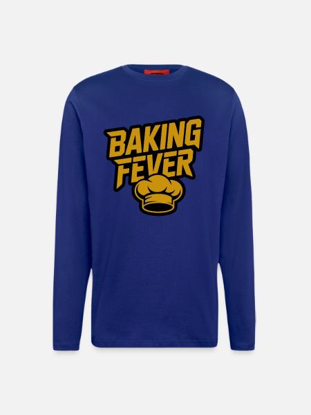 Baking Fever: Chef Hat Graphic - Longsleeve - made by SPREAD - Iconic Blue