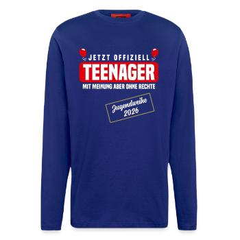Jugendweihe 2026 - Langarmshirt - made by SPREAD  - Iconic Blue - Vorne